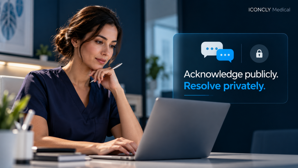 Responding to patient reviews