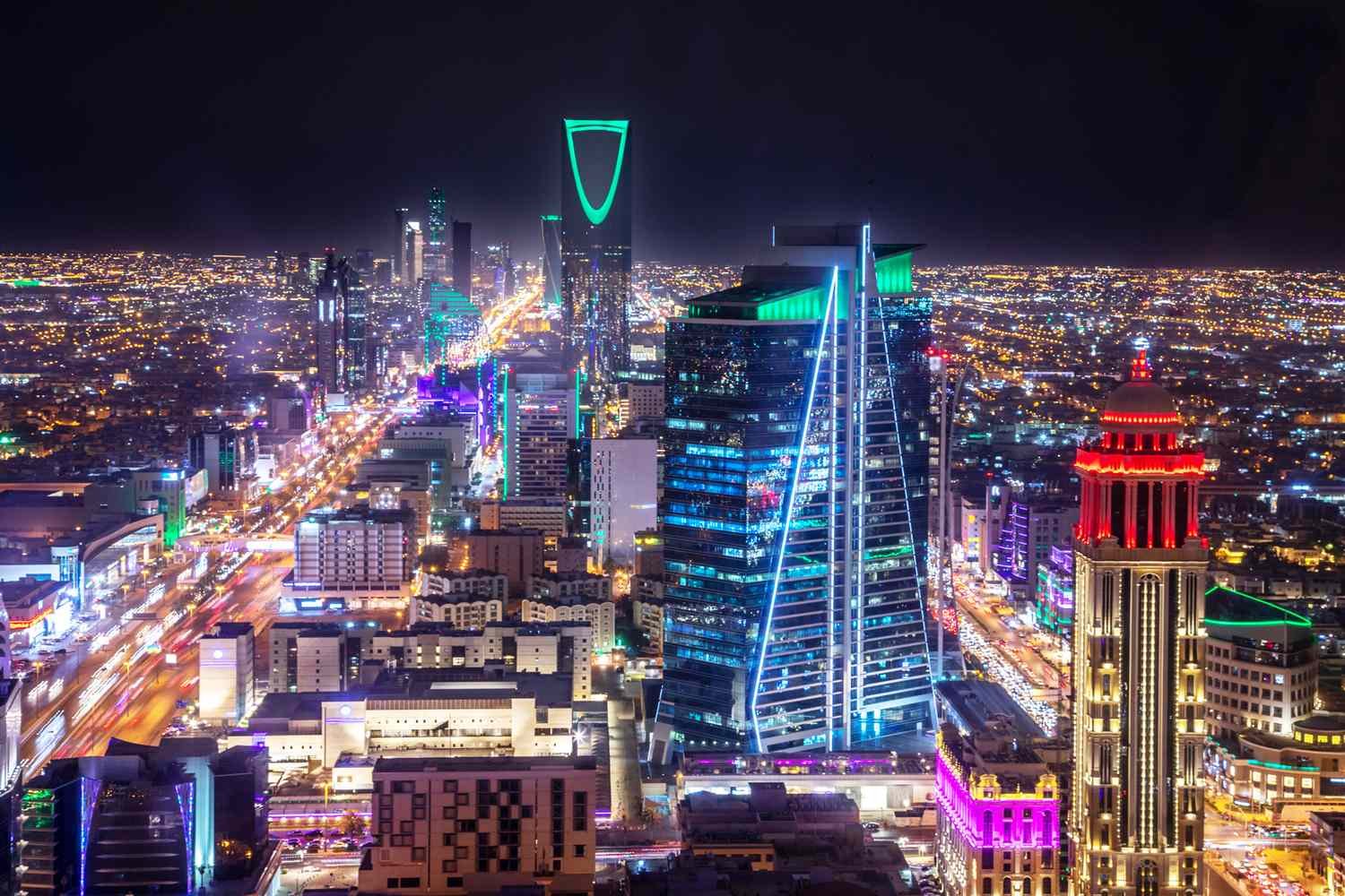 Riyadh city skyline, Saudi Arabia